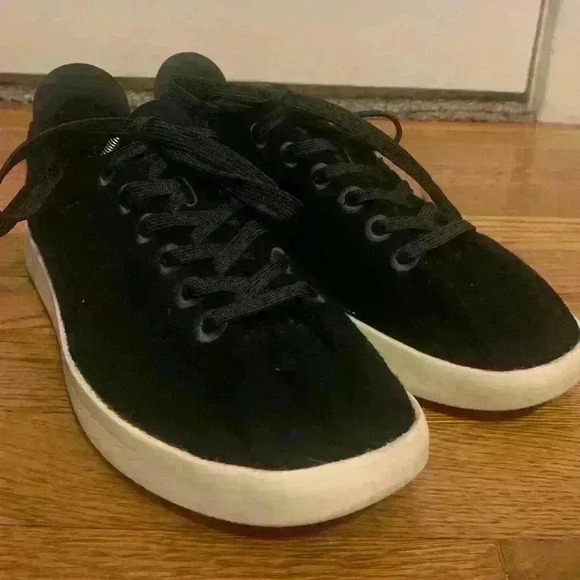 Allbirds Black Wool Pipers Everyday Sneaker, Mens Size 11, missing insole - Picture 3 of 11